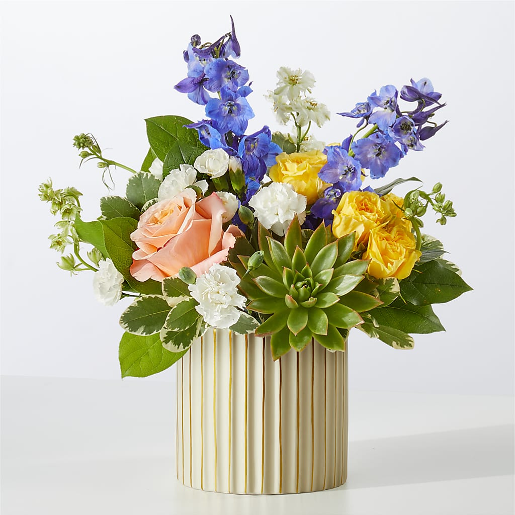 Cobalt Reverie Bouquet – Usaflorist.com, Tontitown AR
