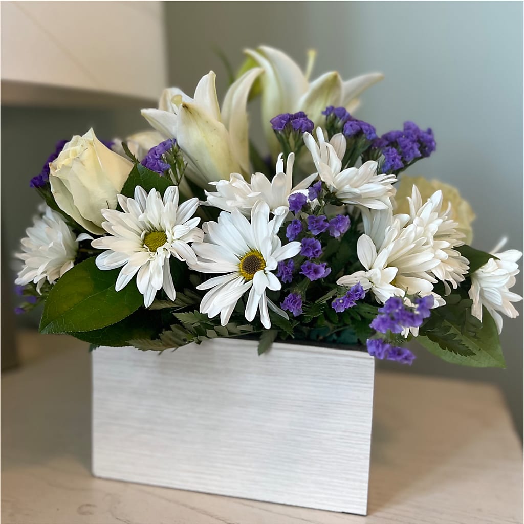 Beyond Blue Box Bouquet – Usaflorist.com, Tontitown AR
