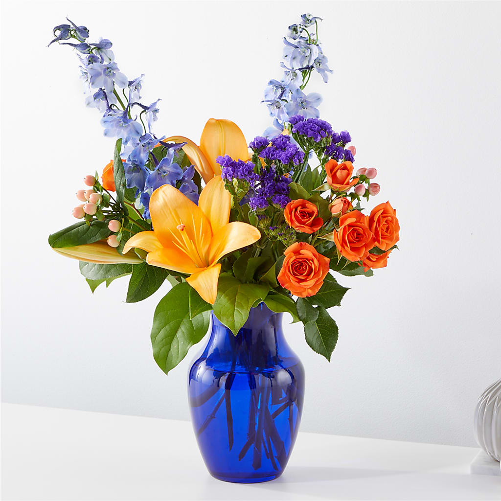 Radiant Citrus Bouquet – Usaflorist.com, Tontitown AR