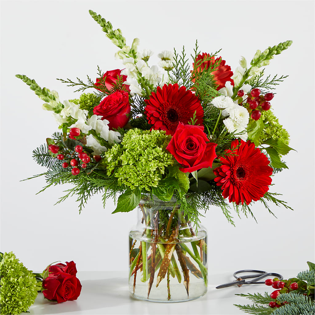 Merry Moment Bouquet – A Florist Original – Usaflorist.com, Tontitown AR