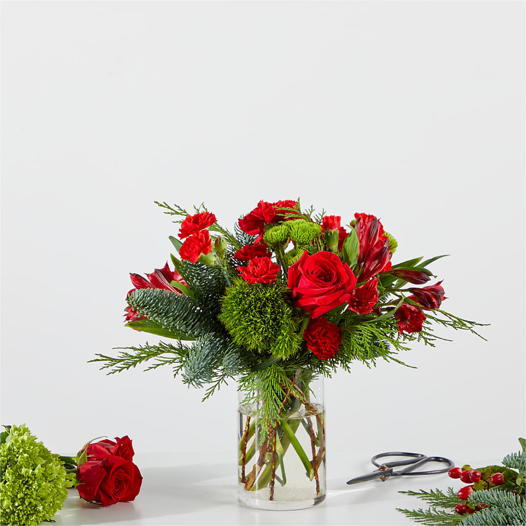 Merry Moment Bouquet – A Florist Original – Usaflorist.com, Tontitown AR