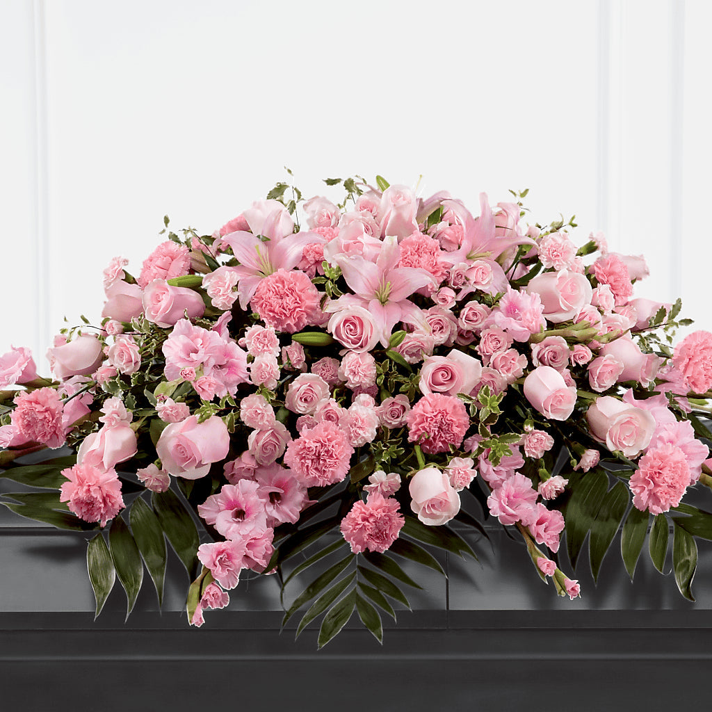 Garden of Comfort Casket Spray (Standard) – Usaflorist.com, Tontitown AR