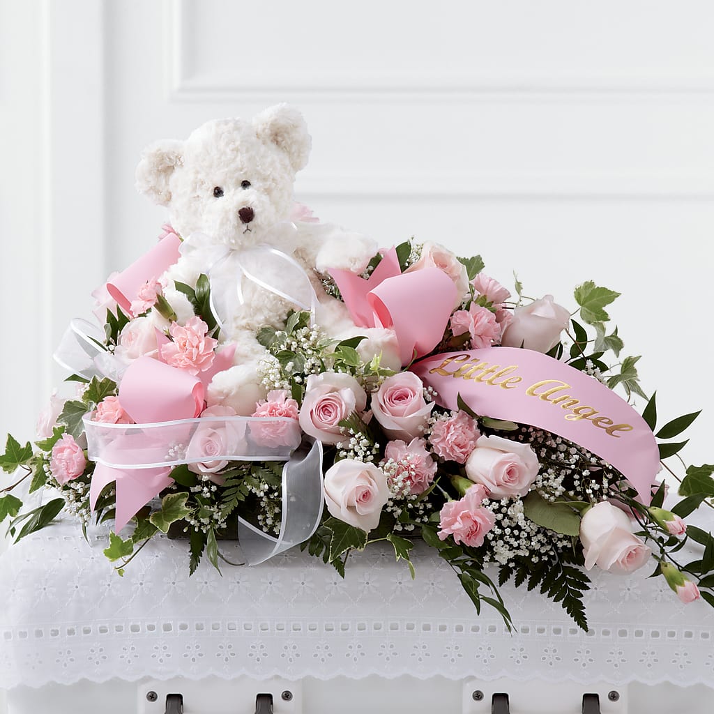 Touch of Sympathy Casket Spray – Usaflorist.com, Tontitown AR