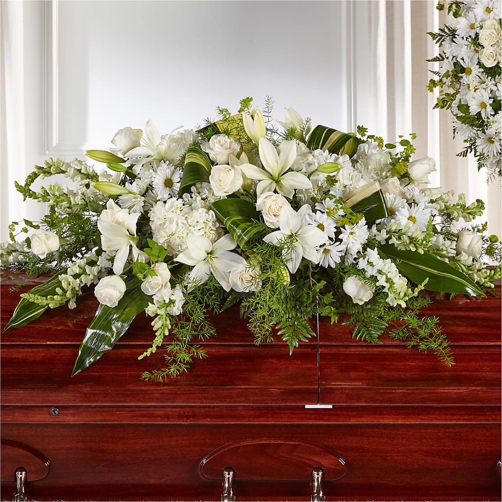 Abundance Casket Spray – Usaflorist.com, Tontitown AR