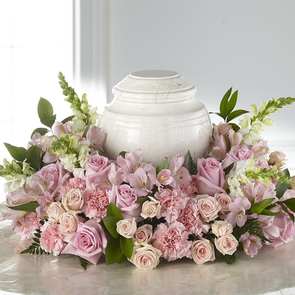 Blooms of Hope Cremation Adornment – Usaflorist.com, Tontitown AR