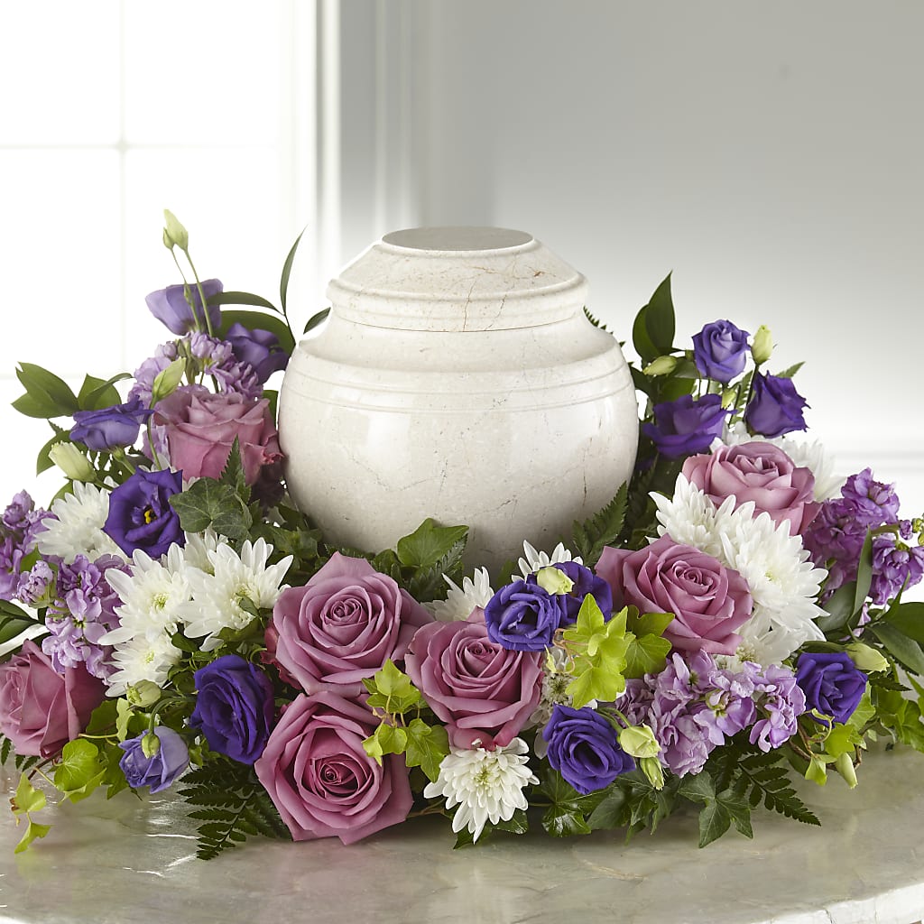 Blooming Sympathy Cremation Adornment – Usaflorist.com, Tontitown AR