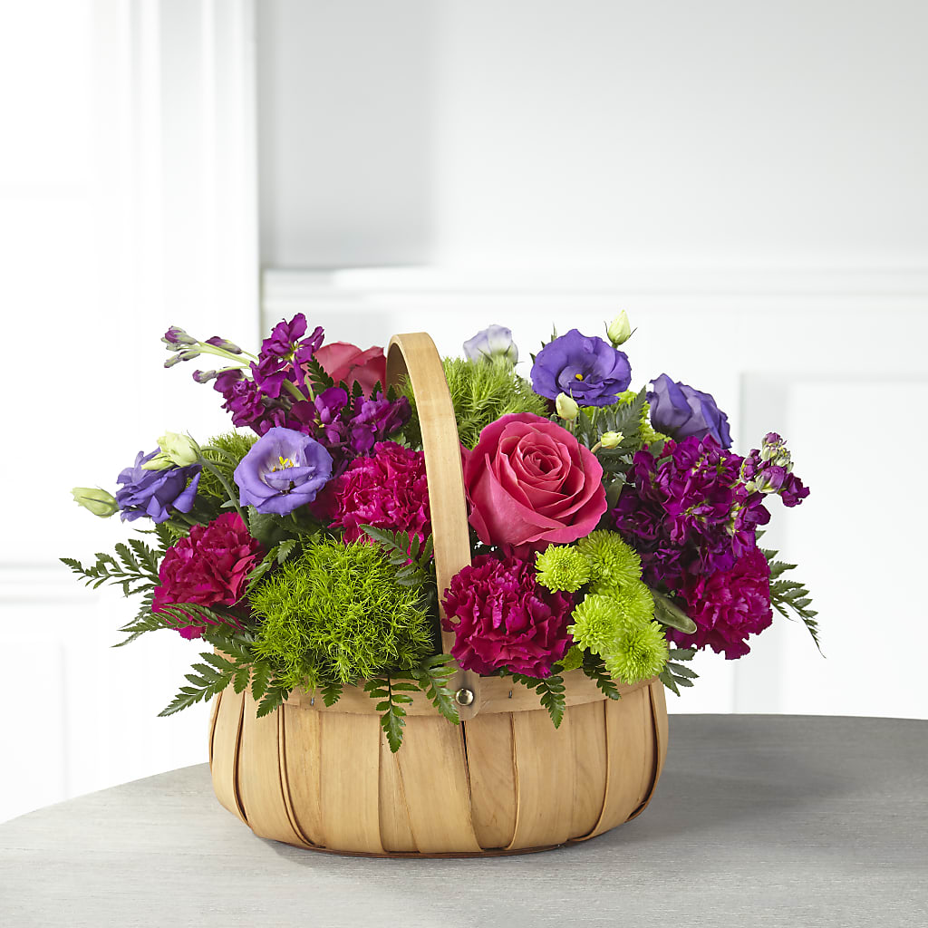 Serene Sanctuary Basket – Usaflorist.com, Tontitown AR
