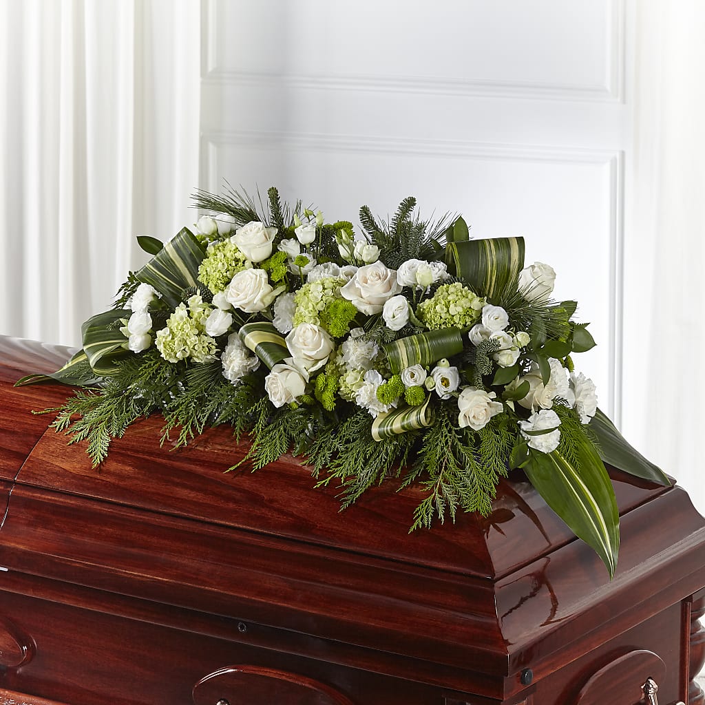 Hopeful Gesture Casket Spray – Usaflorist.com, Tontitown AR