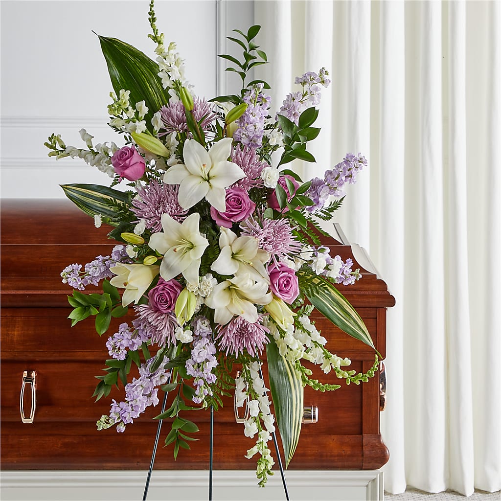 Grateful Hearts Standing Spray – Usaflorist.com, Tontitown AR