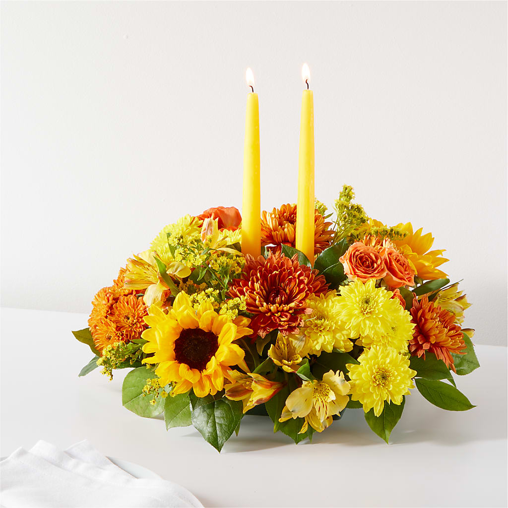 Autumn Harmony Centerpiece – Usaflorist.com, Tontitown AR