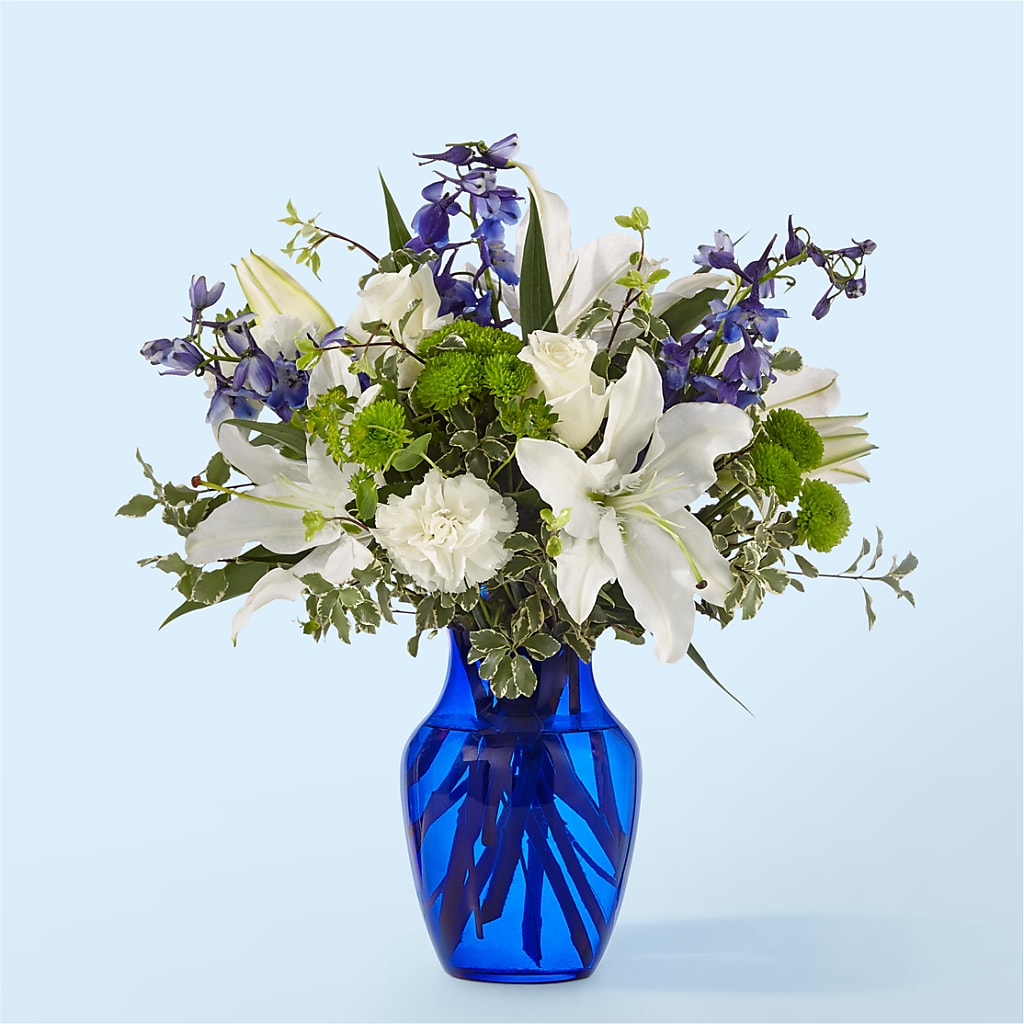 Santorini Bouquet – Usaflorist.com, Tontitown AR