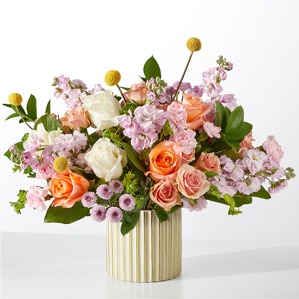 French Market Bouquet with Ivory Vase – Usaflorist.com, Tontitown AR
