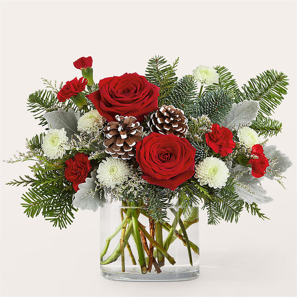 Yule Cheer Bouquet – Usaflorist.com, Tontitown AR