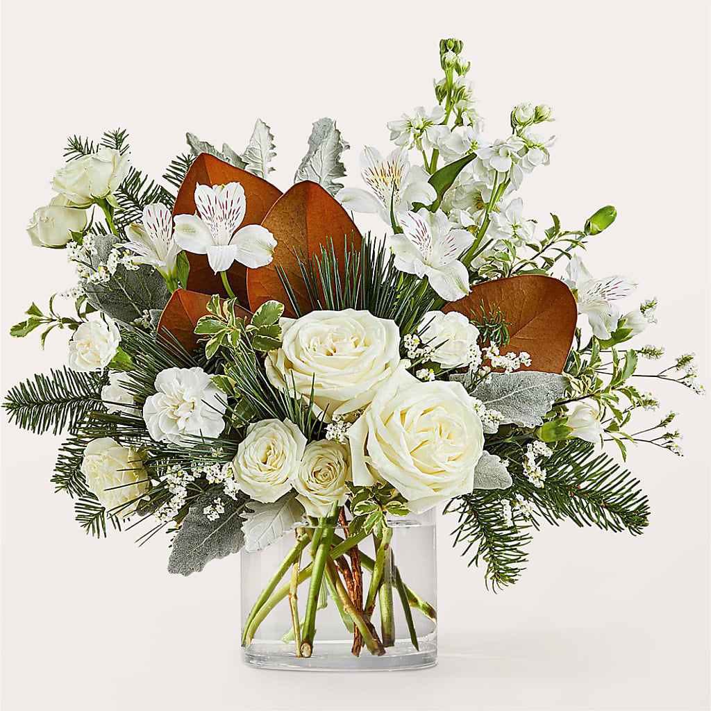 Fresh Snowfall Bouquet – Usaflorist.com, Tontitown AR