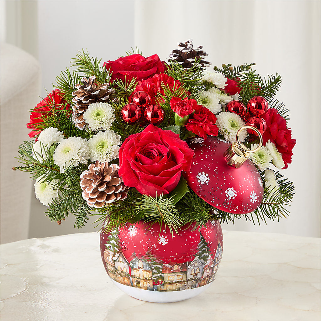 Christmas Carols Ornament –  Usaflorist.com, Tontitown AR