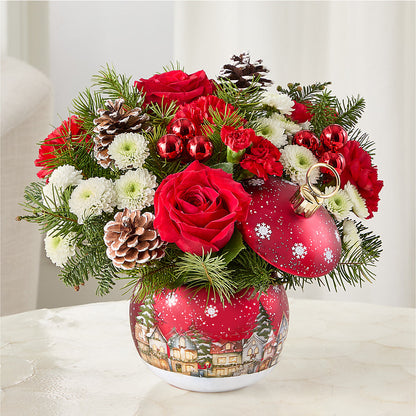Christmas Carols Ornament –  Usaflorist.com, Tontitown AR