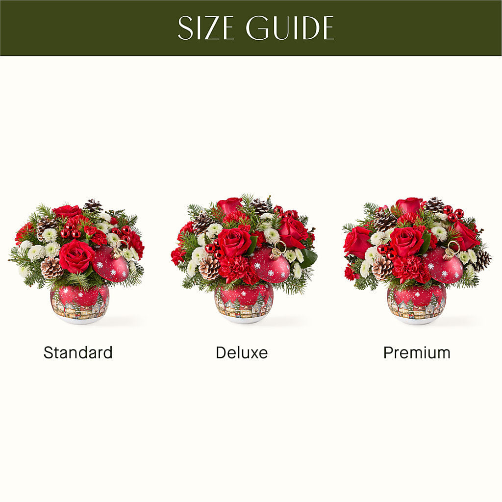 Christmas Carols Ornament –  Usaflorist.com, Tontitown AR