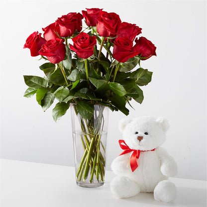 Romantic Long Stem Red Rose Bouquet Bundles –  Usaflorist.com, Tontitown AR