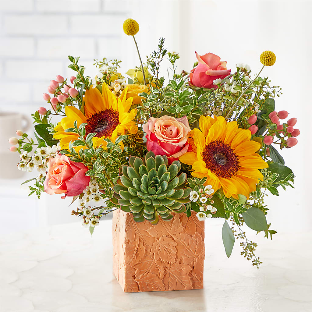 Sunflower Season Bouquet –  Usaflorist.com, Tontitown AR