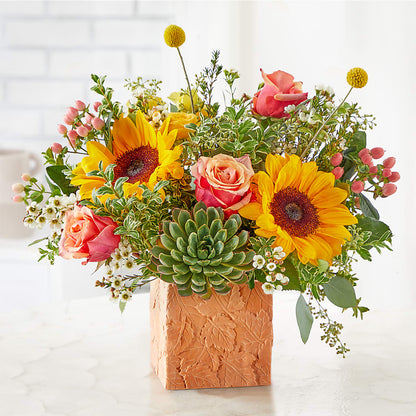Sunflower Season Bouquet –  Usaflorist.com, Tontitown AR