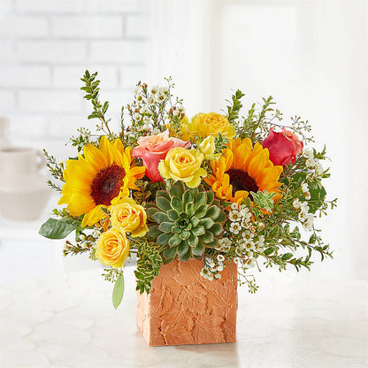 Sunflower Season Bouquet –  Usaflorist.com, Tontitown AR