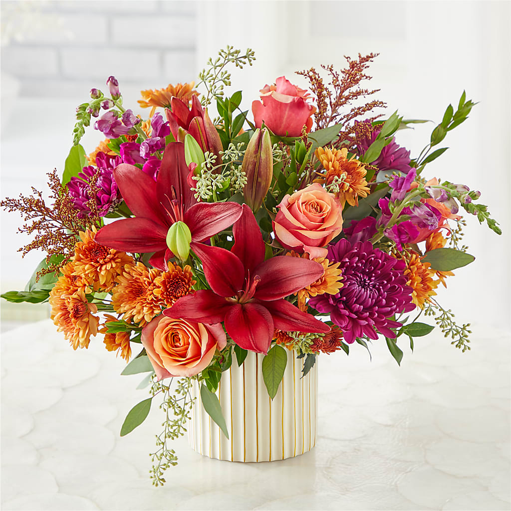 Burgundy Landscape Bouquet –  Usaflorist.com, Tontitown AR