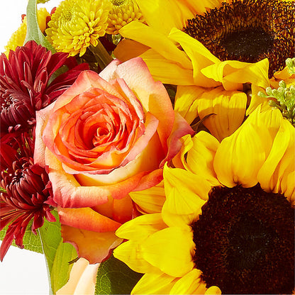 Golden Gourd Pumpkin Bouquet –  Usaflorist.com, Tontitown AR