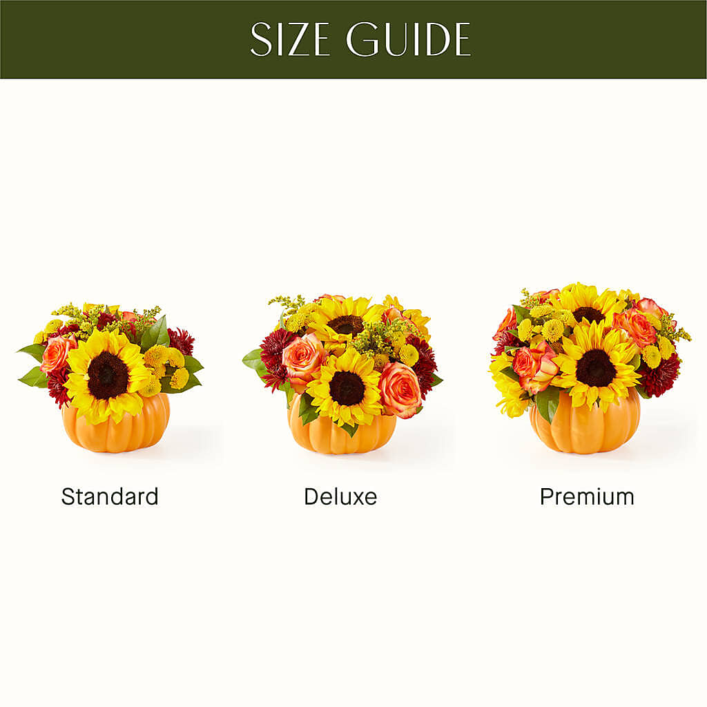 Golden Gourd Pumpkin Bouquet –  Usaflorist.com, Tontitown AR
