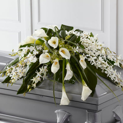 Angel Wings Casket Spray –  Usaflorist.com, Tontitown AR