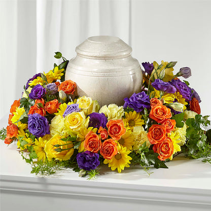 Blossoms of Remembrance Cremation Adornment –  Usaflorist.com, Tontitown AR