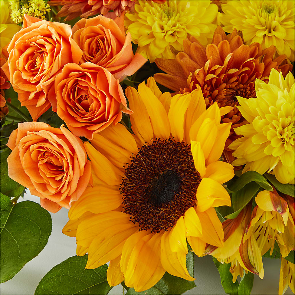 Autumn Harmony Centerpiece –  Usaflorist.com, Tontitown AR