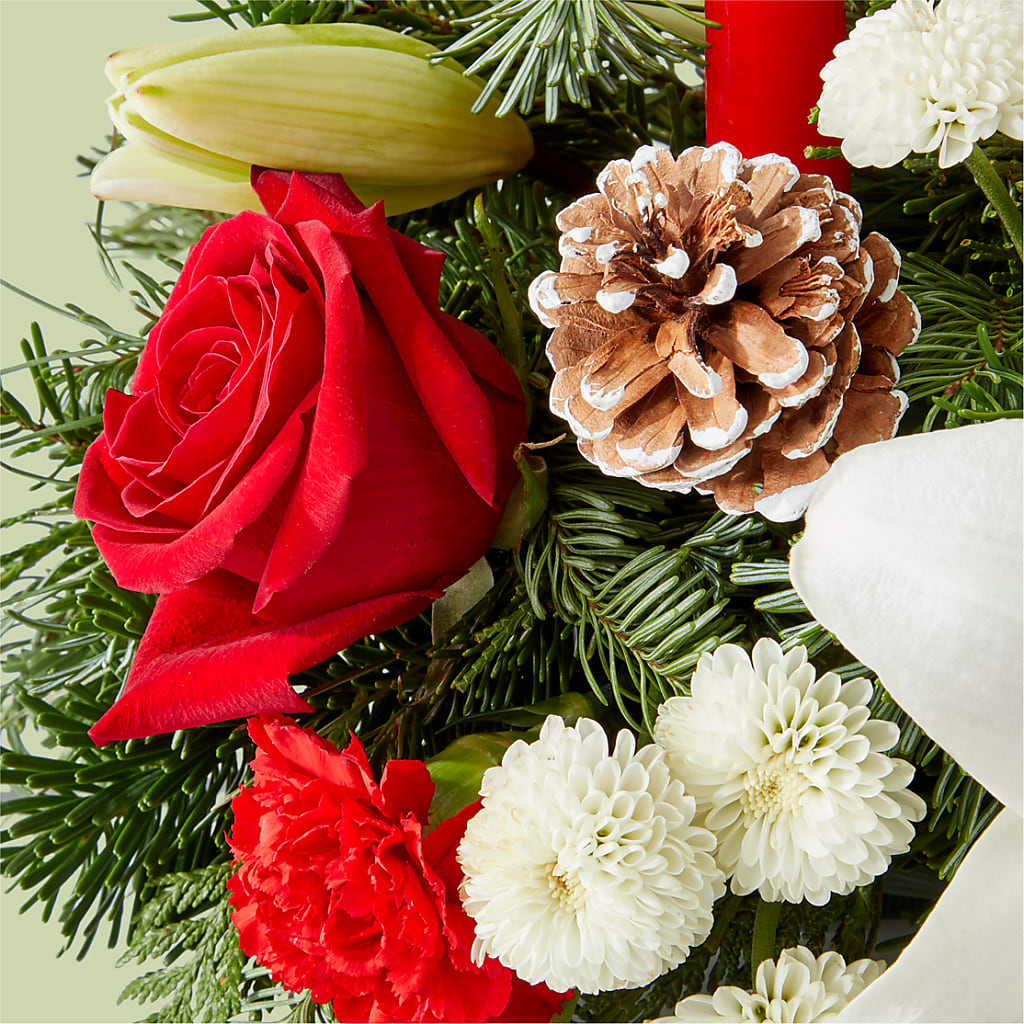 Seasonal Festivities Centerpiece –  Usaflorist.com, Tontitown AR