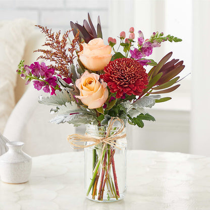 Moody Hues Bouquet –  Usaflorist.com, Tontitown AR