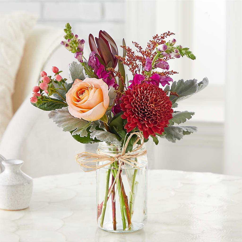 Moody Hues Bouquet –  Usaflorist.com, Tontitown AR
